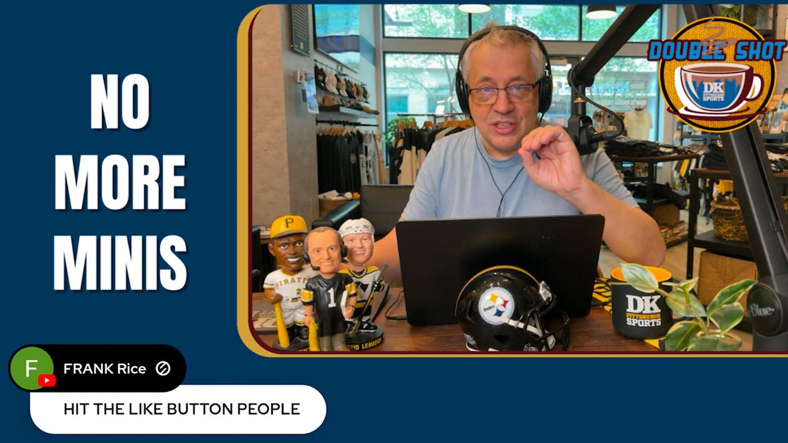DK’s Double Shot of Steelers: No more minis taken in Downtown (Videos)